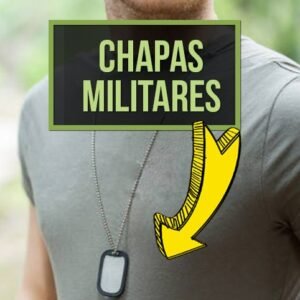 Chapas militares grabado personalizado